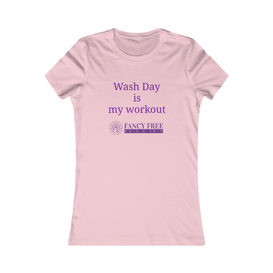 Wash Day Is My Workout Tee