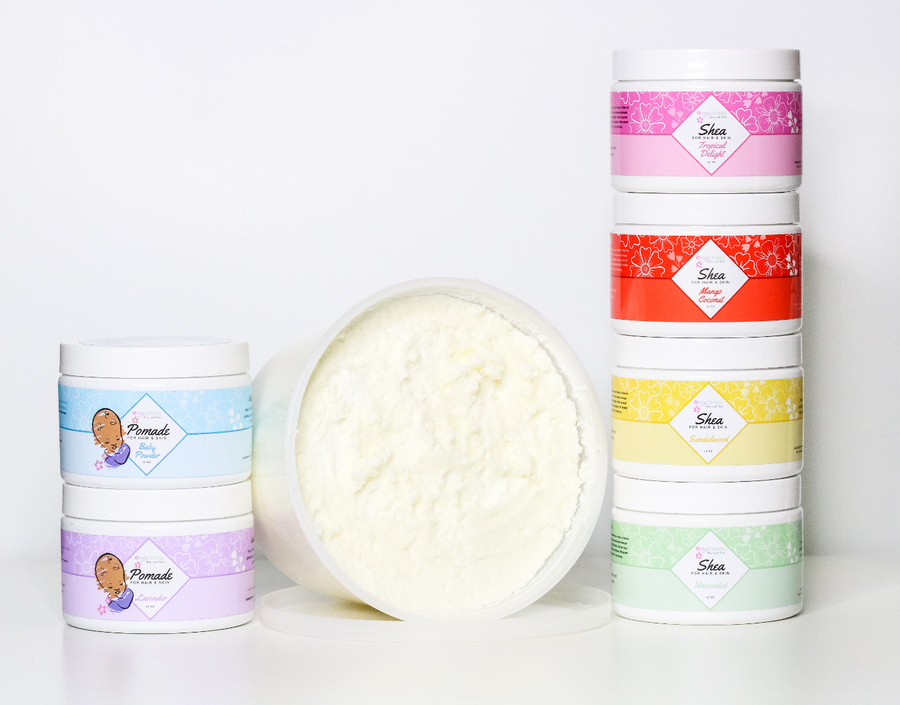 whipped shea butter for the entire family