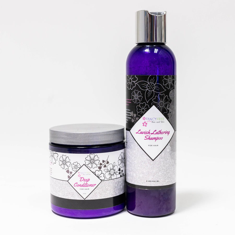 Fancy Free Lavish Lathering Shampoo and Deep Conditioner Set